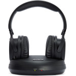 AIWA Wireless Stereo Tv Rf Headphone System Black - (WHF-930D)