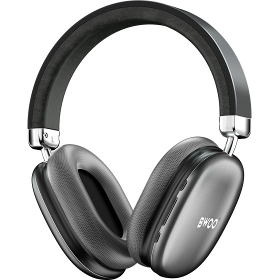 BWOO Wireless Headset Bt 5.3 BW-585 grey
