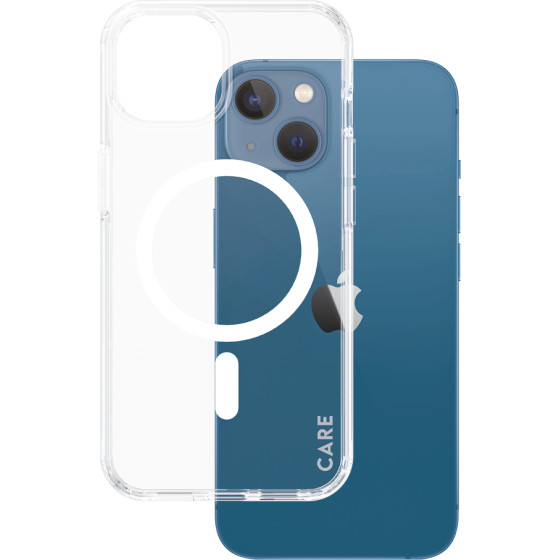 Care By PanzerGlass(R) Flagship Case Transparent Urban Combat w. White Magsafe Iphone 14 | 13 - (PG-1462)