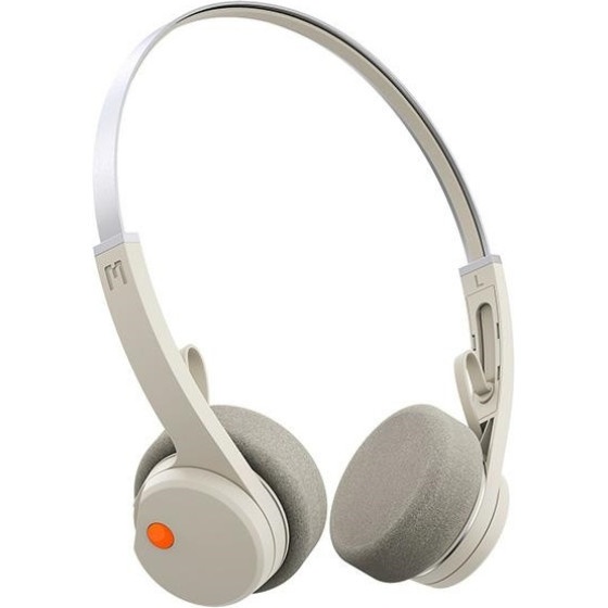 Defunc Mondo By On-Ear Bluetooth 5.3 Wireless Headphones Grey/Greige - (71456)