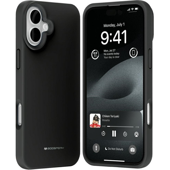 Mercury Case Pure Magsafe Silicone Iphone 16 Plus 6.7 black