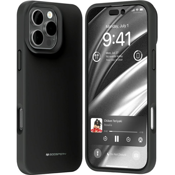 Mercury Case Pure Magsafe Silicone Iphone 16 Pro Max 6.9 black