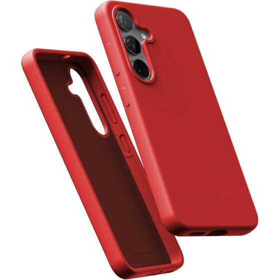 Mercury Case Pure Magsafe Silicone Sam S25 Plus red