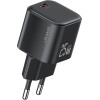 Usams Charger Jc Series CC289 25W Gan Mini Fast Charger USB-C Black - (CC289TC01)