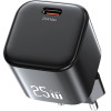 Usams Charger Jc Series CC289 25W Gan Mini Fast Charger USB-C Black - (CC289TC01)