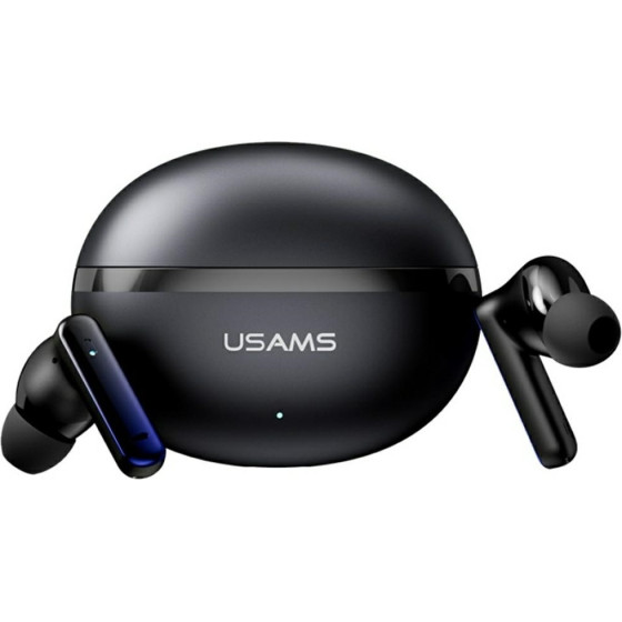 Usams Earphones Bluetooth Echo E02 Tws ANC+Enc Wireless Black - (BHE0201)