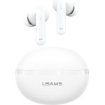 Usams Echo E02 Tws Bluetooth Headphones ANC+Enc Wireless White - (BHE0202)