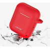 Usams Etui Ochronne Do Airpods siliconczerwony/Red (US-BH423) - (BH423AP04)