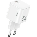 Usams Wall Charger Jc Series CC289 25W Gan Mini Fast Charger USB-C White - (CC289TC02)