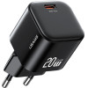 Usams Wall Charger Jo Series CC260 20W USB-C + 1m USB-C/Lightning Cable White - (JOXLTZ03)