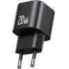 Usams Wall Charger Jo Series CC260 20W USB-C + 1m USB-C/USB-C Cable White - (JOXLTZ04)