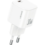 Usams Wall Charger Jo Series CC262 30W USB-C + 1m USB-C/USB-C White - (JOXLTZ01)