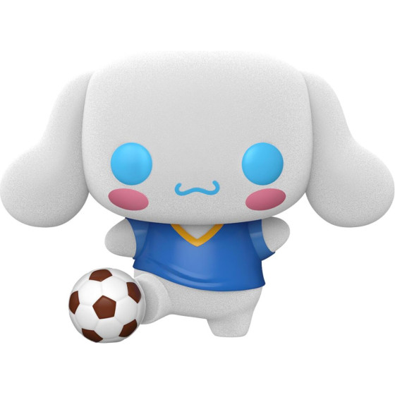 Funko Pop! Sanrio: Cinnamoroll - Cinnamoroll With Soccer Ball (Flocked) (Special Edition) #86 Vinyl Figure