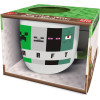 Stor: Minecraft Squared Pattern - Young Adult Ceramic Elite Mug In Gift Box (385ml) (75618)