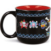 Stor: One Piece Skulls Anime - Young Adult Breakfast Mug In Gift Box (415ml) (537)