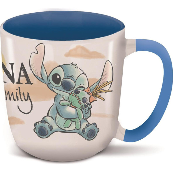 Stor: Stitch & Angel Ohana Dnls - Young Adult Ceramic Elite Mug In Gift Box (385ml) (94722)