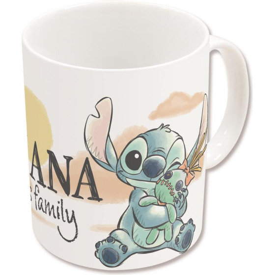 Stor: Stitch & Angel Ohana Dnls - Young Adult Ceramic Mug In Gift Box (325ml) (93492)