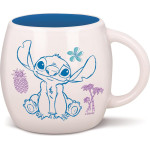 Stor: Stitch Drawing - Young Adult Globe Mug In Gift Box (385ml) (95743)