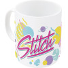 Stor: Stitch Hawaian Flower - Ceramic Mug In Gift Box (325ml) (88140)