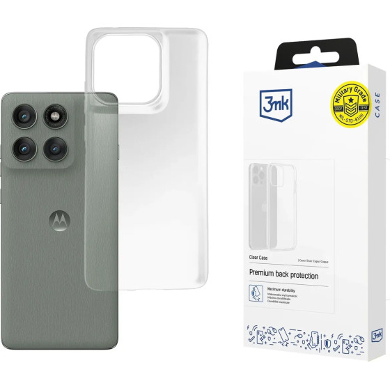 3MK Protection 3MK Armor Case For Motorola Edge 60 Pro - Transparent - (W-3ArCase-me60p-0)