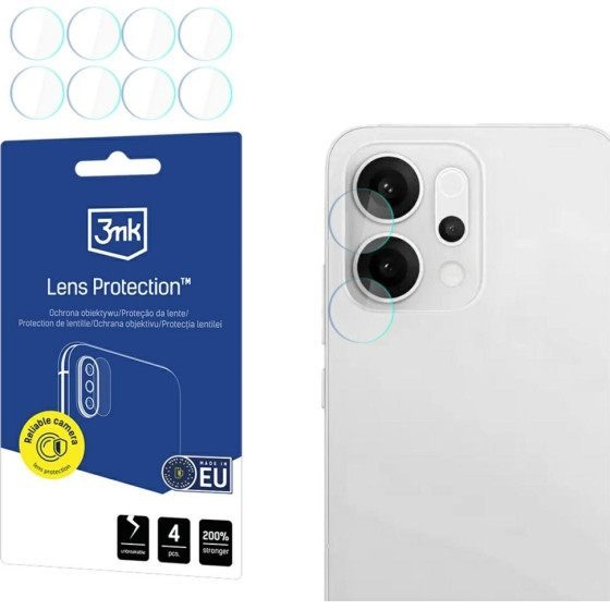 3MK Protection 3MK Lens Protection Hybrid Glass For Camera Lens On Oppo Reno 14 - (W-3LenProt-OppR14-0)