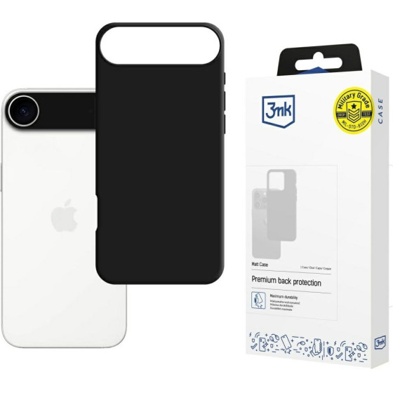 3MK Protection 3MK Matt Case For Apple Iphone 17 Air - Black - (W-3MatCas-AI17A-0)