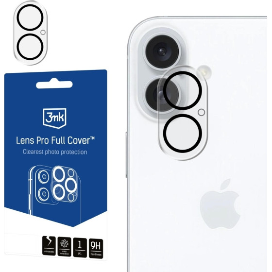 3MK Protection Camera Cover 3MK Lens Pro Full Cover For Apple Iphone 17 - (159299-0)
