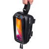 WILDMAN Traveling Bag For Bike Frame With Zipper 1,2L (4 ''- 7'') MS66 black
