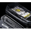 WILDMAN Traveling Bag For Bike Frame With Zipper 1,2L (4 ''- 7'') XT6 black