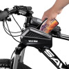 WILDMAN Traveling Bag For Bike Frame With Zipper 1,2L (4''-7'') ES6 black