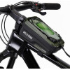 WILDMAN Traveling Bag For Bike Frame With Zipper 1L ( 4''- 7'') GX220X green