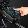 WILDMAN Traveling Bag For Bike Frame With Zipper 1L (4 ''- 7'') GX200 green