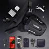WILDMAN Traveling Bag For Bike Frame With Zipper 1L (4 ''- 7'') M20 green