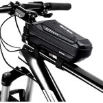 WILDMAN Traveling Bag For Bike Frame With Zipper 1L ES5 black