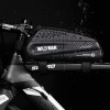 WILDMAN Traveling Bag For Bike Frame With Zipper 1L Ex black