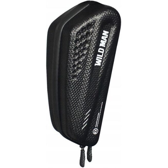 WILDMAN Traveling Bag For Bike Frame With Zipper 1L Ex black