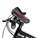WILDMAN Traveling Bag For Bike Handlebars With Zipper 0,5L (4 ''- 7'') ES16 black