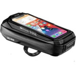 WILDMAN Traveling Bag For Bike Handlebars With Zipper 0,5L (4 ''- 7'') X3 black