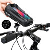 WILDMAN Traveling Bag For Bike Handlebars With Zipper 0,5L (4 ''- 7'') XT3S black