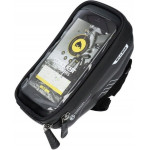 WILDMAN Traveling Bag For Bike Handlebars With Zipper 1L (4 ''- 7'') E1 black