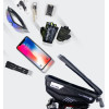 WILDMAN Traveling Bag For Bike Handlebars With Zipper 1L (4 ''- 7'') E1 black