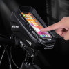 WILDMAN Traveling Bag For Bike Handlebars With Zipper 1L (4 ''- 7'') XT1 black