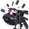 WILDMAN Traveling Bag For Bike Handlebars With Zipper 3,5L X9 black