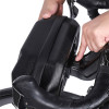 WILDMAN Traveling Bag For Bike Handlebars With Zipper 3,5L X9 black