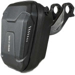 WILDMAN Traveling Bag For Bike Handlebars With Zipper 3L E8 black