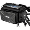 WILDMAN Traveling Bag For Bike Handlebars With Zipper 4L GS6 black