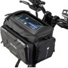 WILDMAN Traveling Bag For Bike Handlebars With Zipper 4L GS6 black