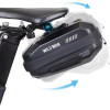 WILDMAN Traveling Bag Under Bike Saddle With Zipper 0,8L GD700 green