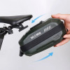 WILDMAN Traveling Bag Under Bike Saddle With Zipper 0,8L GD700 green