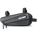 WILDMAN Traveling Bag Under The Bike Frame With Zipper 1,2L ES4 black